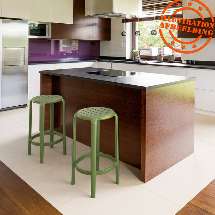 ALTEREGO PEYA Middelhoge tuinkruk - Wit