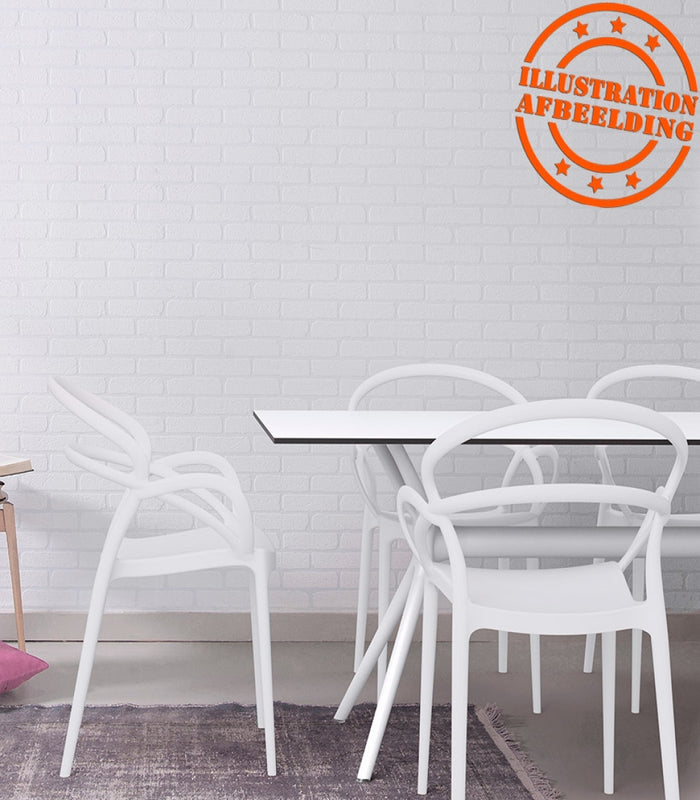 ALTEREGO JULIETTE Terras stoel - Grijs