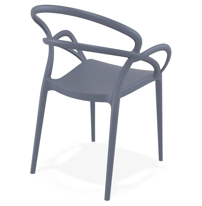 ALTEREGO JULIETTE Terras stoel - Grijs