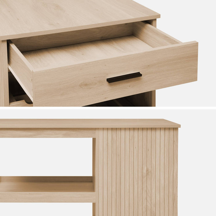 sweeek - Keukentrolley met flessenrekken