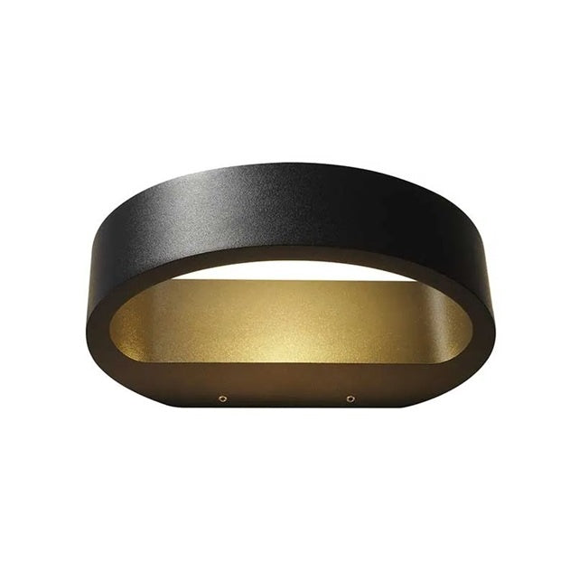 Artdelight Wandlamp Sharp Led Zwart 7.2Watt 2700K