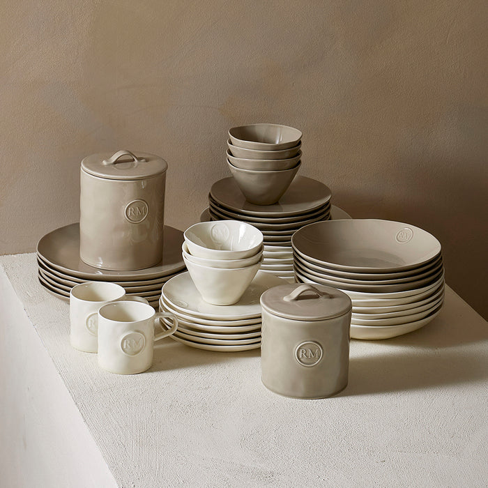 Riviera Maison Theemok Wit met RM logo - Portofino - Porselein