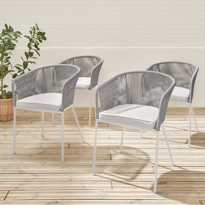 sweeek - Tuinstoelen, set van 4