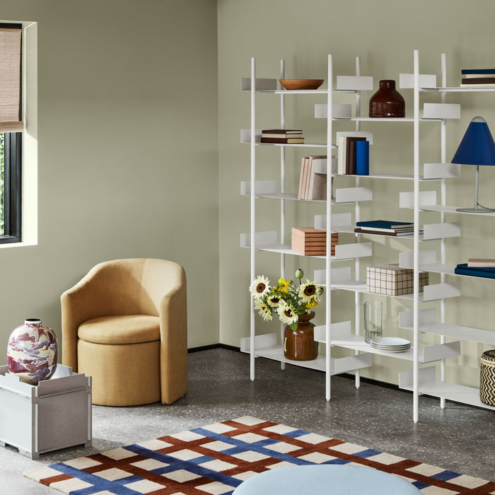 Broste Copenhagen Edith Vloerkleed - Blauw