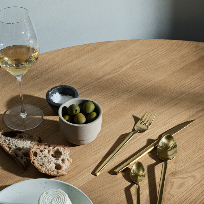 Broste Copenhagen Tvis Bestekset 4-delig - Goud