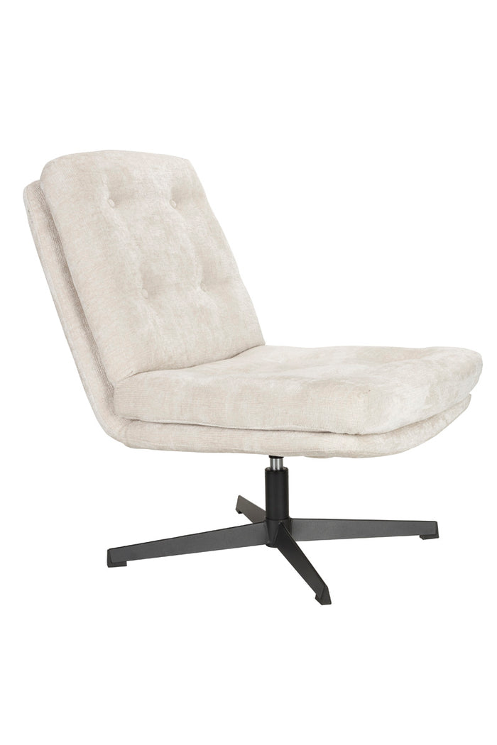 Housecraft Living Kai Loungestoel| fauteuil Off White