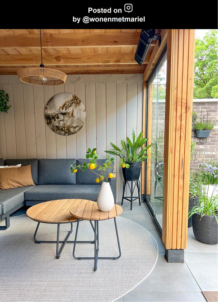 Lucide YUNKAI Hanglamp - Naturel