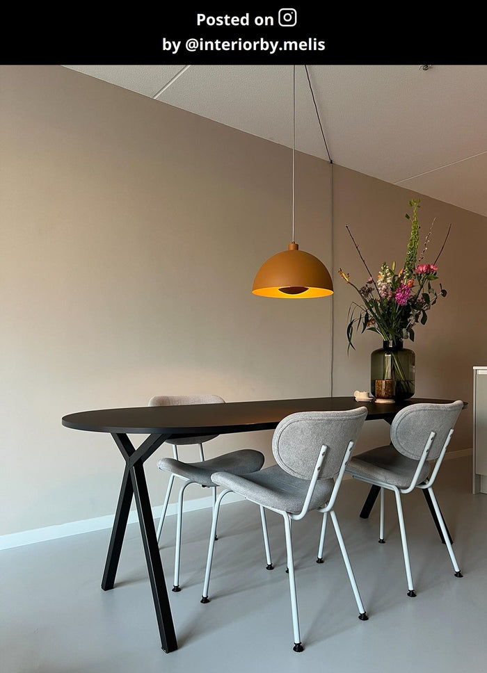 Lucide SIEMON Hanglamp - Okergeel