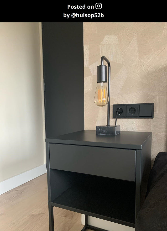 Lucide LORIN Tafellamp - Zwart