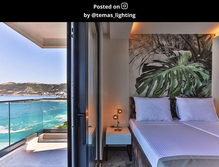 Lucide TYCHO Tafellamp - Mat Goud | Messing