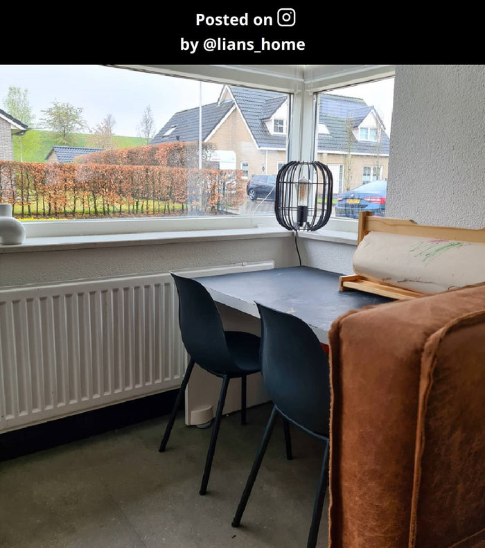 Lucide REDA Tafellamp - Zwart