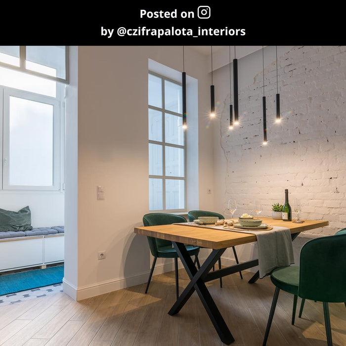 Lucide LORENZ Hanglamp - Zwart