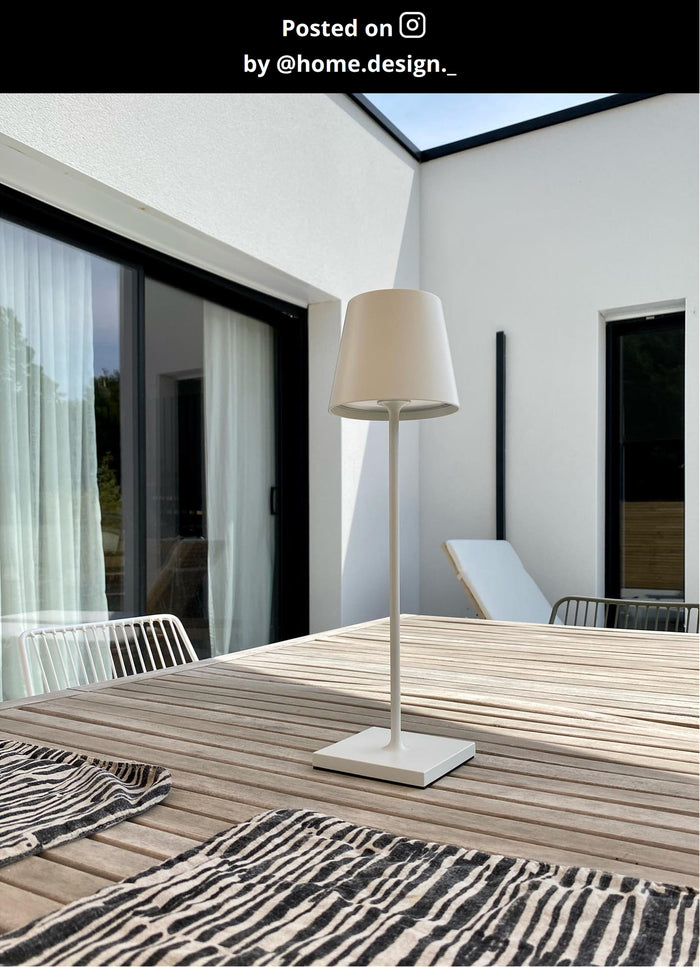 Lucide JUSTINE Tafellamp - Wit