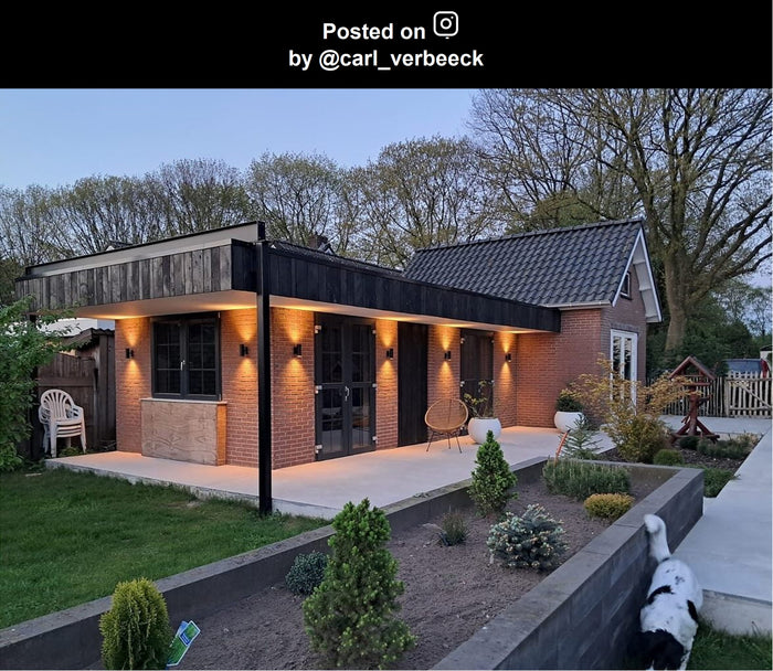 Lucide ARNE-LED Wandspot - Zwart