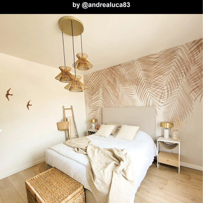 Lucide TASMAN Hanglamp - Naturel