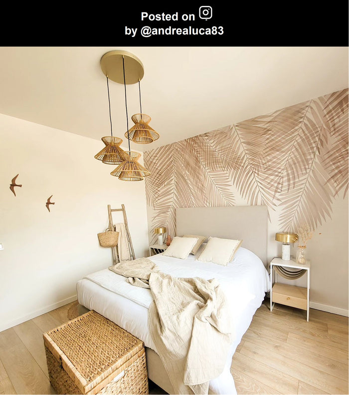 Lucide TASMAN Hanglamp - Naturel