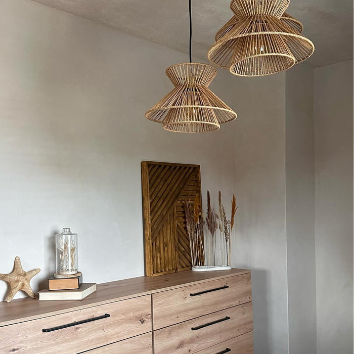 Lucide TASMAN Hanglamp - Naturel