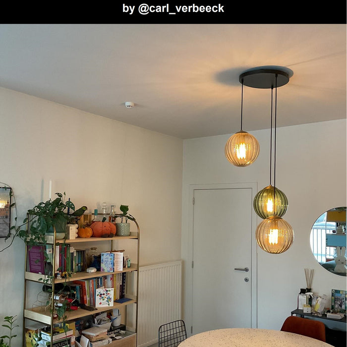 Lucide MONSARAZ Hanglamp - Groen