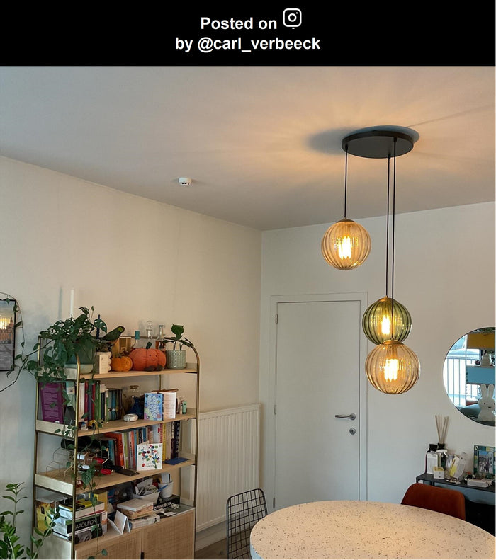 Lucide MONSARAZ Hanglamp - Groen