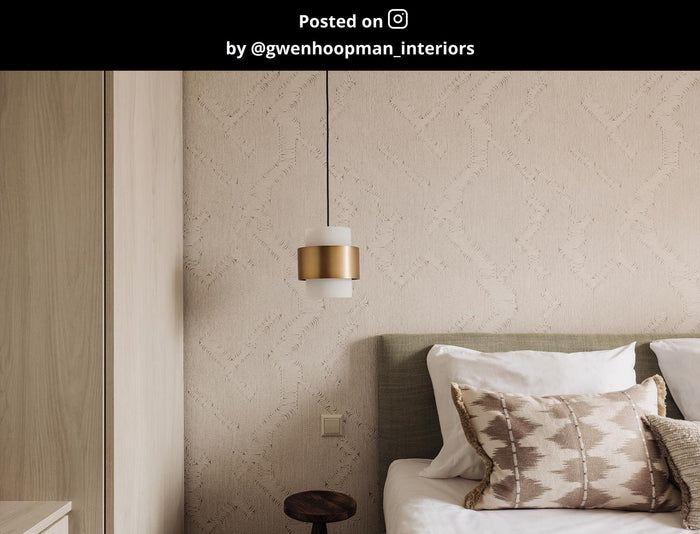 Lucide FIRMIN Hanglamp - Mat Goud | Messing