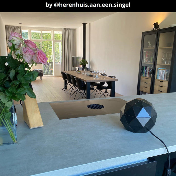 Lucide OTONA Tafellamp - Zwart