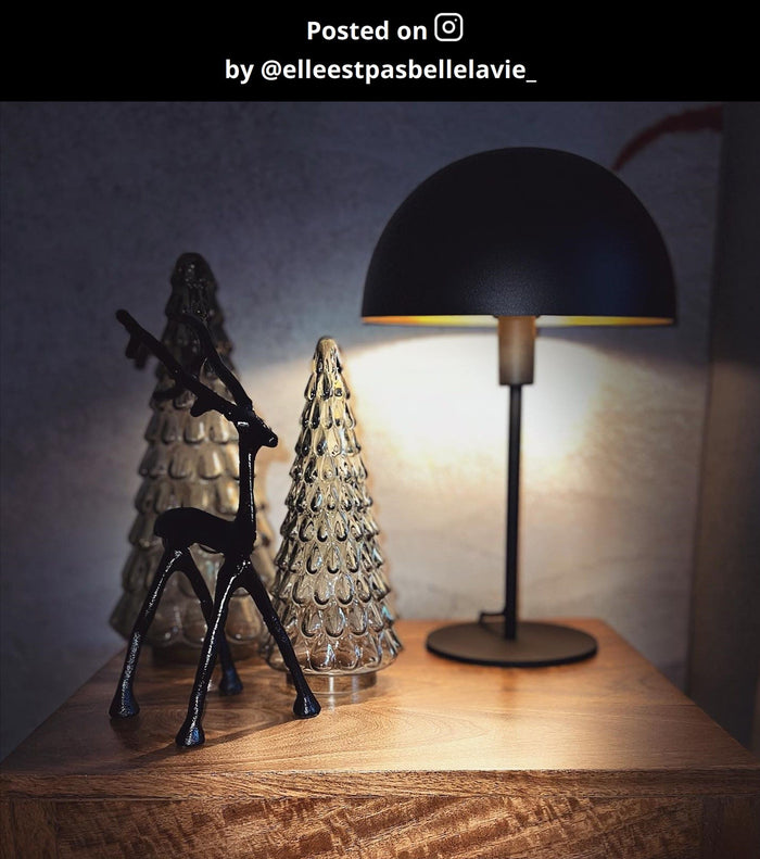 Lucide SIEMON Tafellamp - Zwart