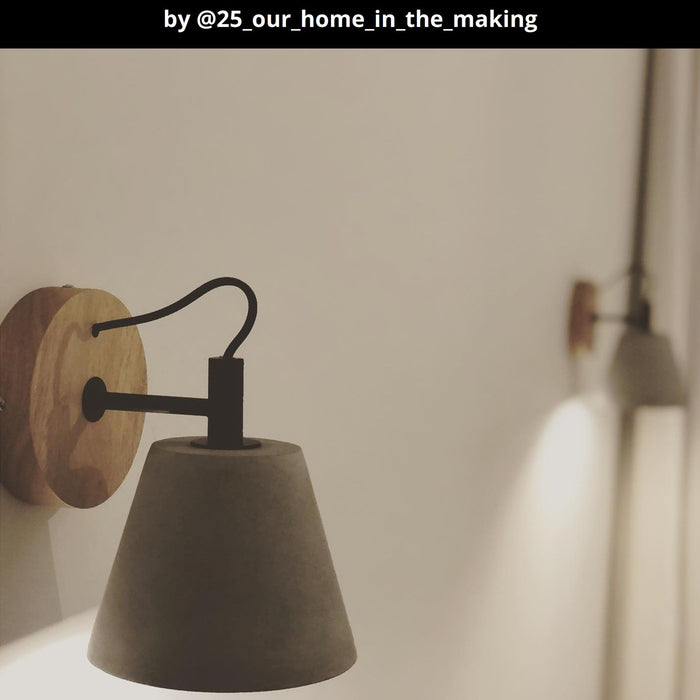 Lucide POSSIO Wandlamp - Grijs