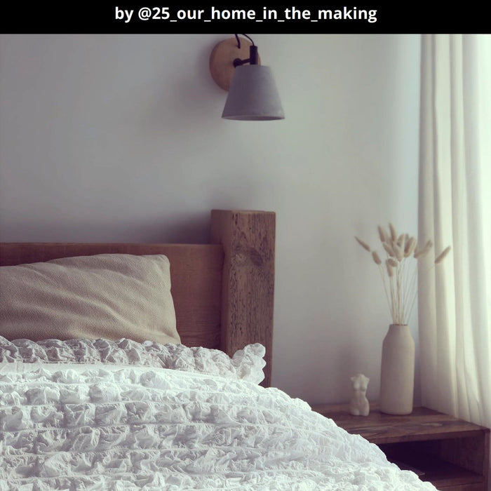 Lucide POSSIO Wandlamp - Grijs