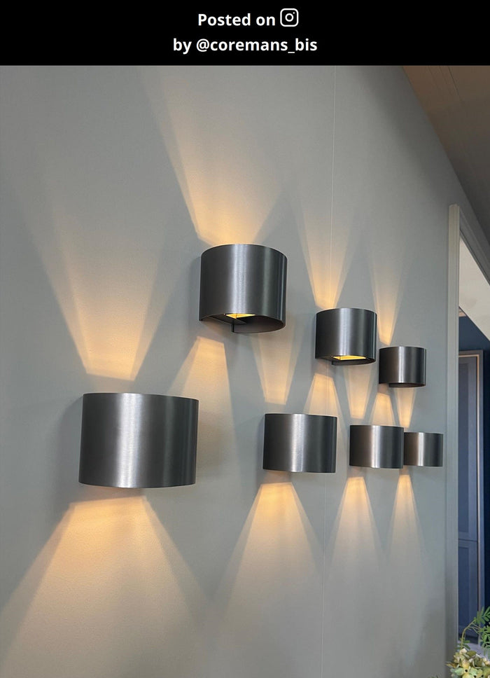 Lucide XIO Wandlamp - Grijs