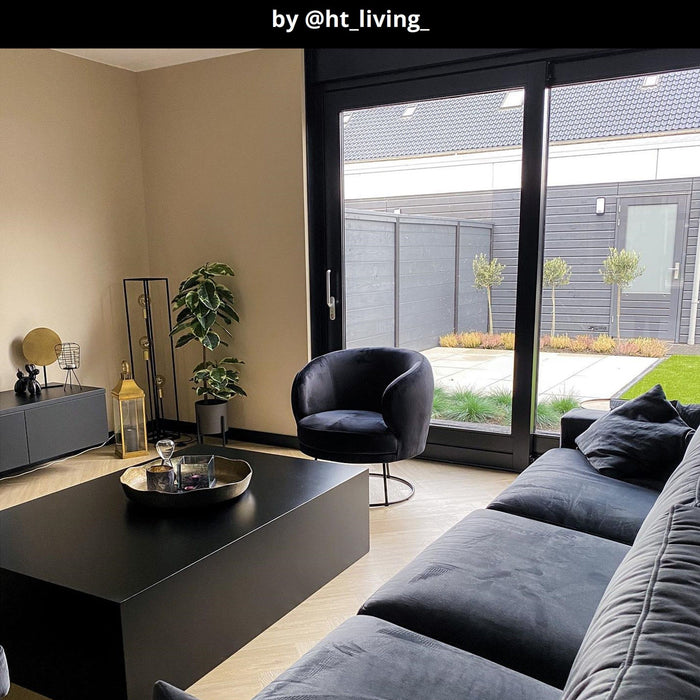 Lucide RUBEN Vloerlamp - Zwart