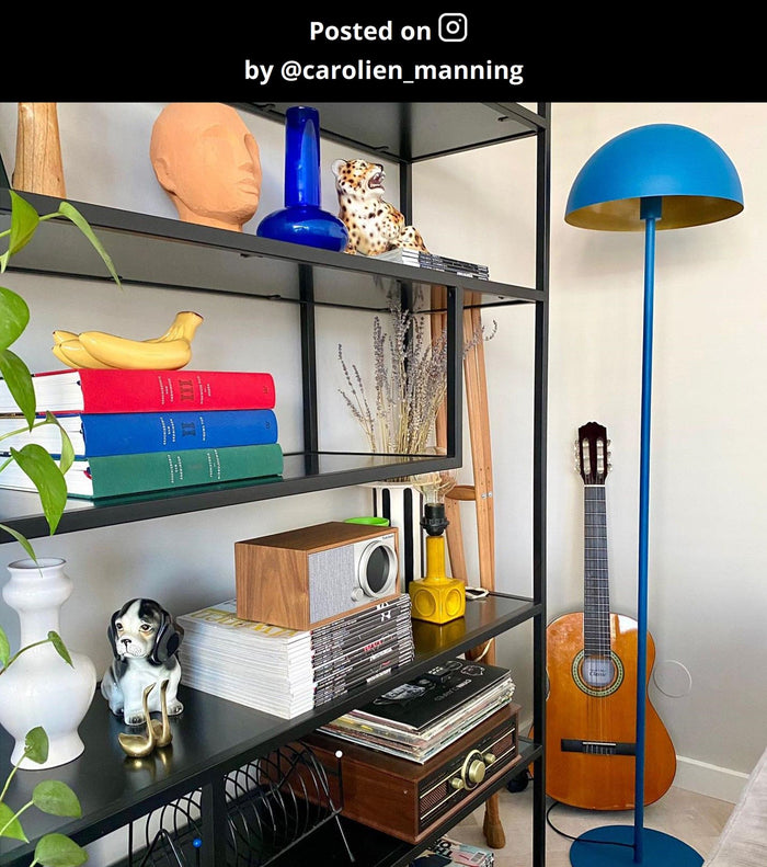 Lucide SIEMON Vloerlamp - Blauw