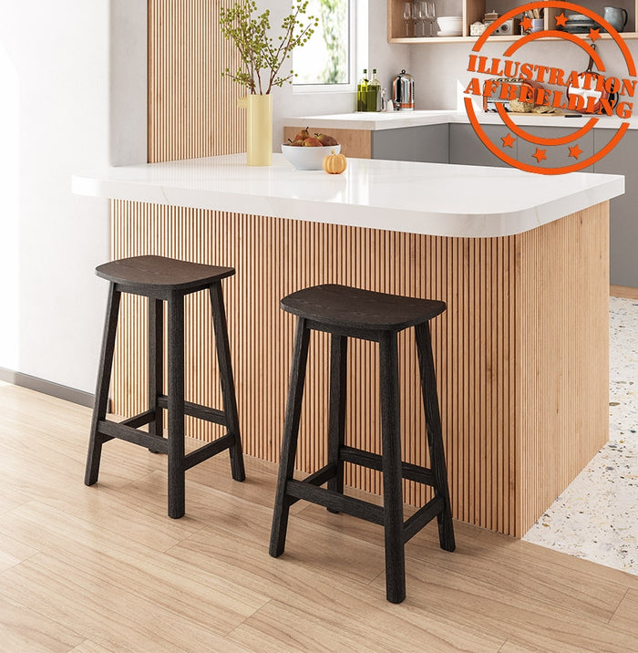 ALTEREGO DUMAS Middelhoge snackkruk - Zwart