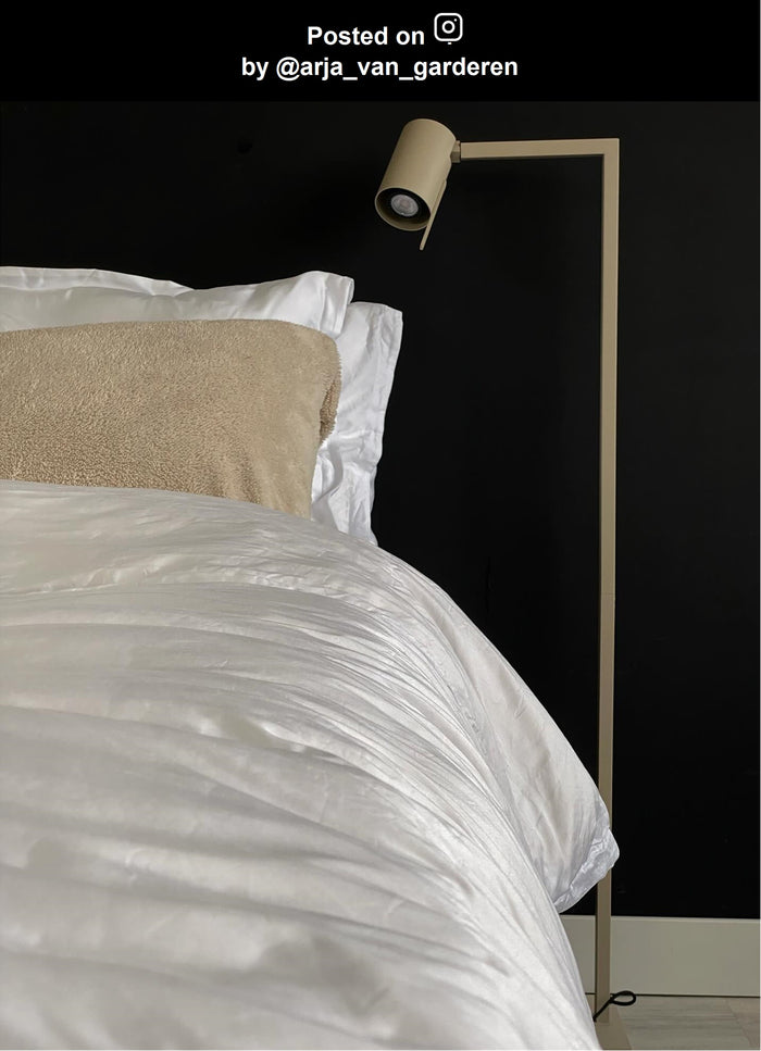 Lucide LESLEY Leeslamp - Taupe