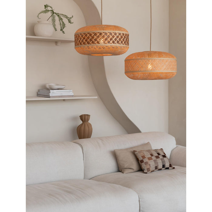 GOOD&MOJO Hanglamp Langkawi - Naturel - Ø50cm