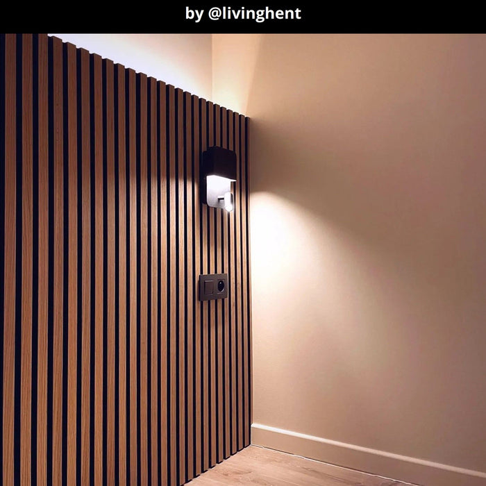 Lucide BOXER Bedlamp - Zwart