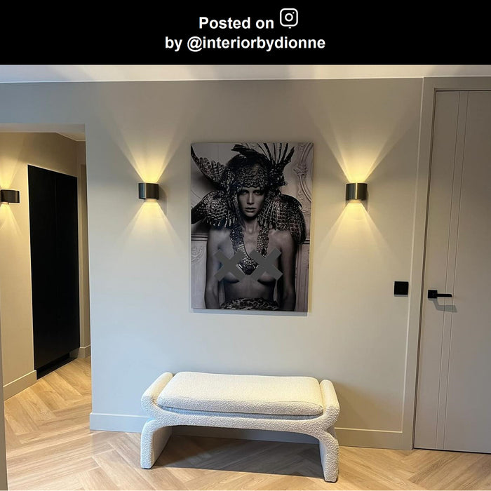 Lucide XIO Wandlamp - Roest bruin