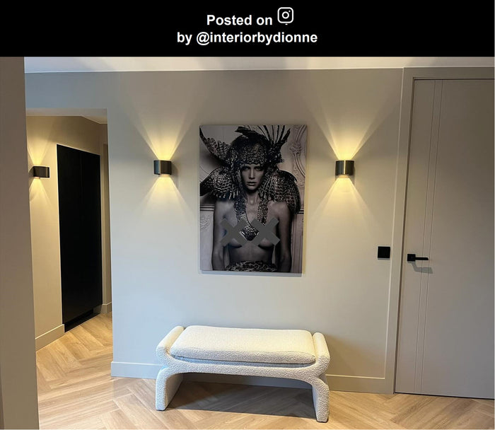 Lucide XIO Wandlamp - Roest bruin