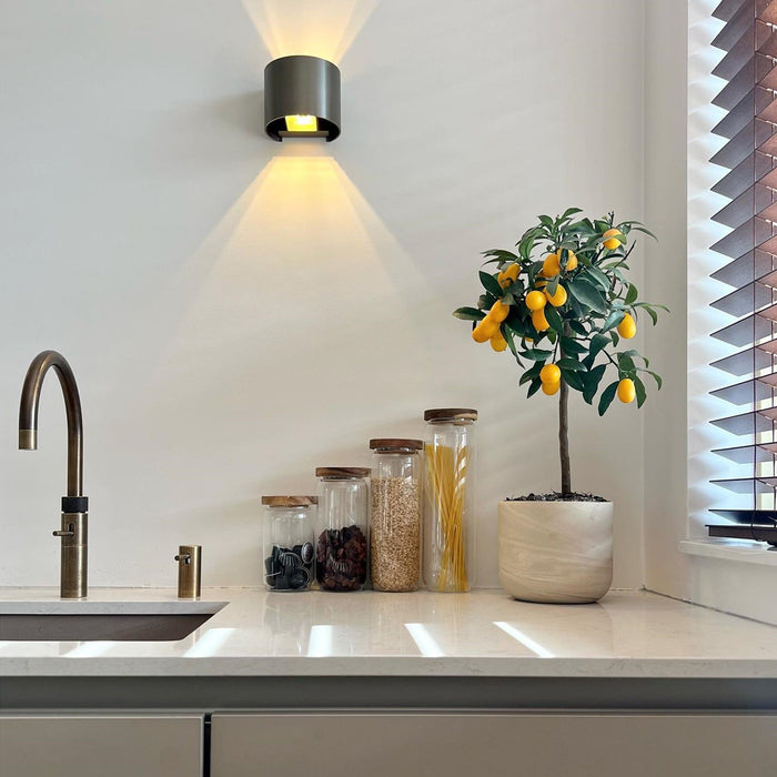 Lucide XIO Wandlamp - Roest bruin