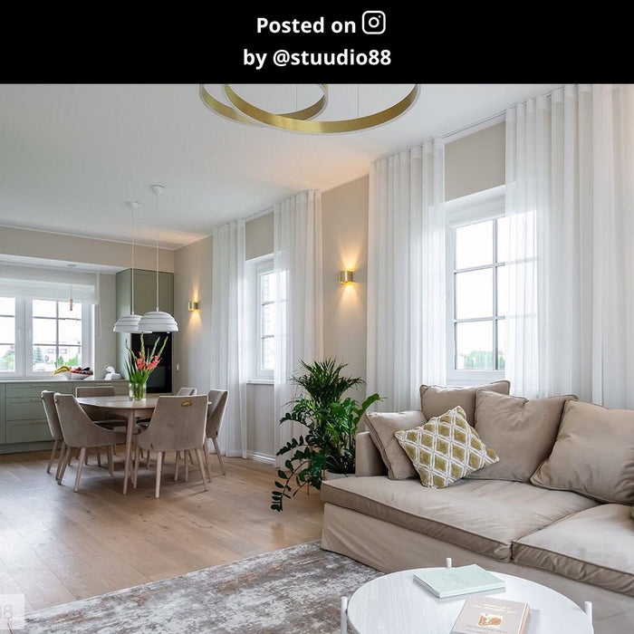 Lucide XIO Wandlamp - Mat Goud | Messing