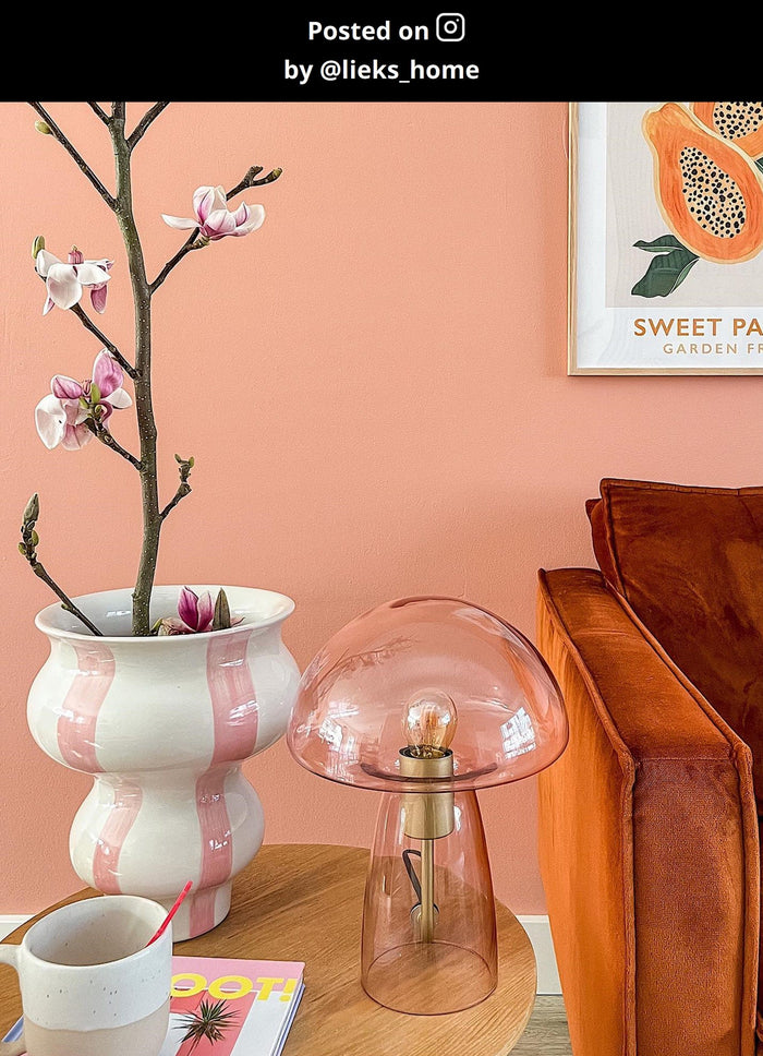 Lucide FUNGO Tafellamp - Roze