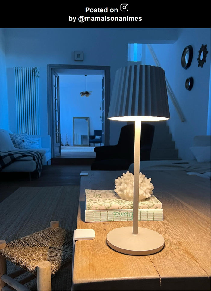 Lucide JUSTINE Tafellamp - Beige