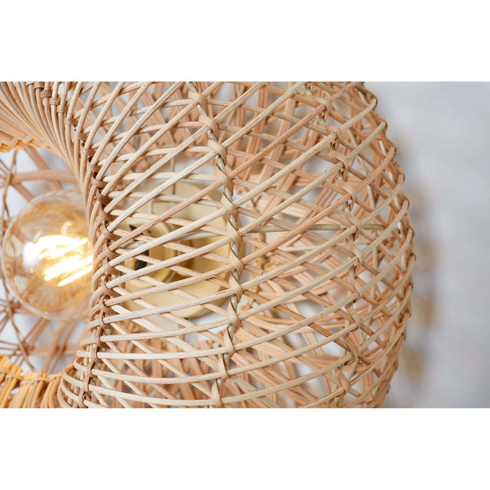 GOOD&MOJO Wandlamp Arizona - Naturel - Ø50cm