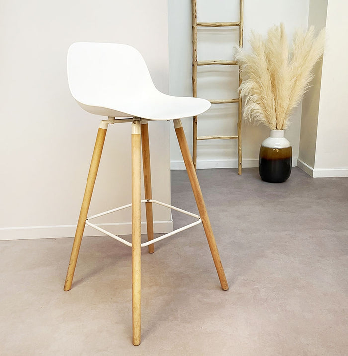 ALTEREGO TATSU Barkruk - Wit