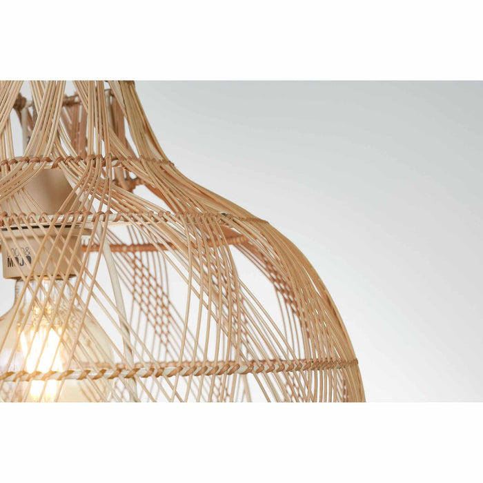 GOOD&MOJO Hanglamp Mendoza - Naturel - Ø40cm