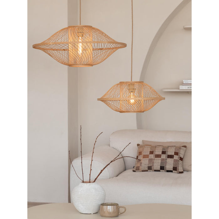 GOOD&MOJO Hanglamp Maui - Naturel - Ø50cm