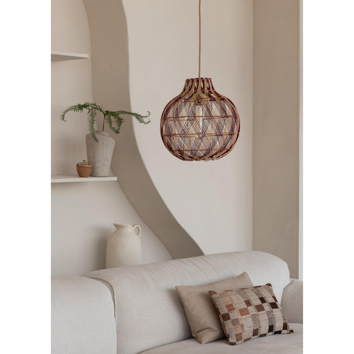 GOOD&MOJO Hanglamp Mendoza - Naturel - Ø35cm
