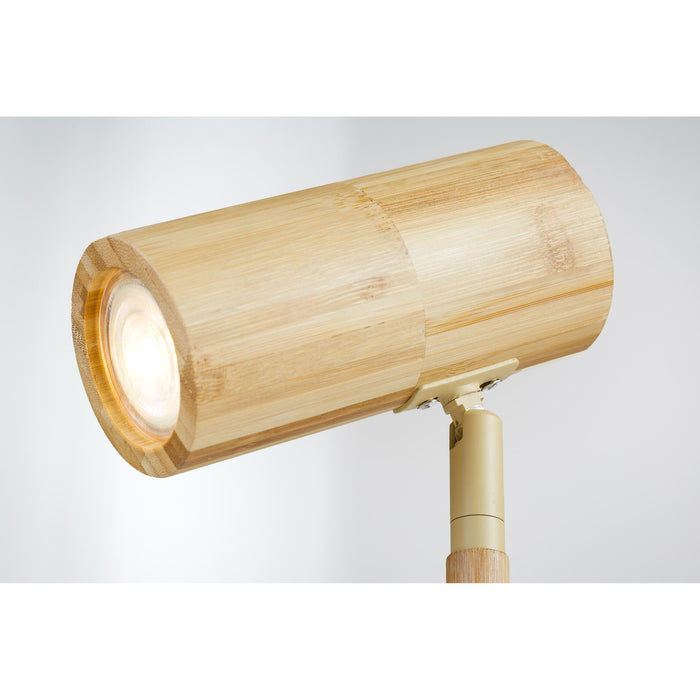 GOOD&MOJO Vloerlamp Java - Naturel - Ø23cm
