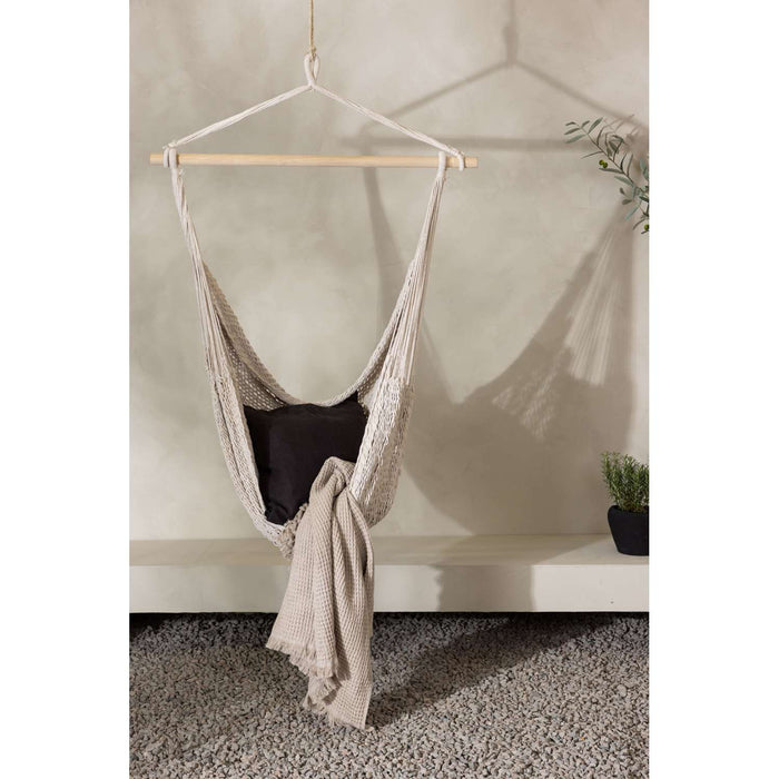 Venture Home Kalino Hangstoel 34 x 135 x 110 - Offwhite