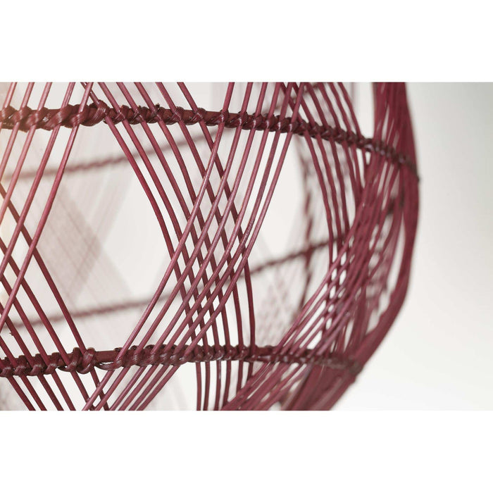 GOOD&MOJO Hanglamp Mendoza - Bordeaux - Ø35cm