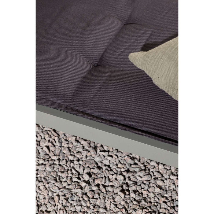 Venture Home Hanna Ligbedkussen 5,5 x 193 x 60 - Donkergrijs